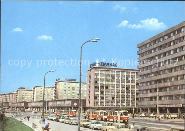 Karl-Marx-Stadt CHEMNITZ Strasse Nationen Strassenbahn