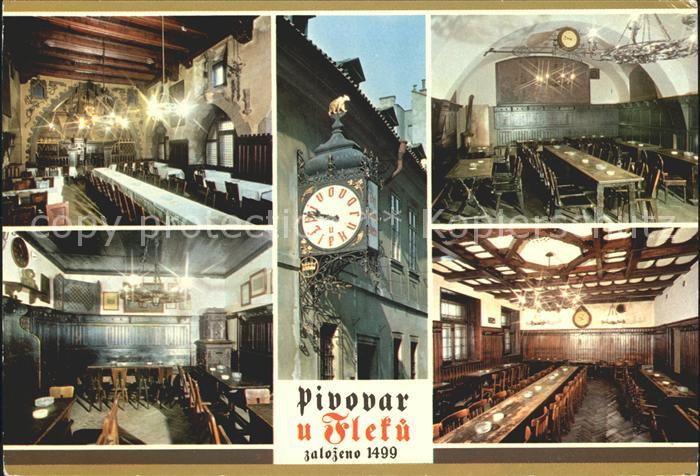 Praha Prahy Prague Pivovar Fleku