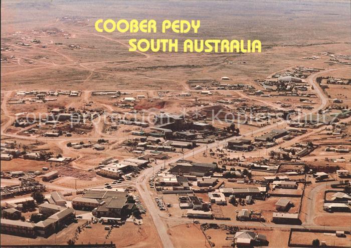 Coober Pedy  Fliegeraufnahme
