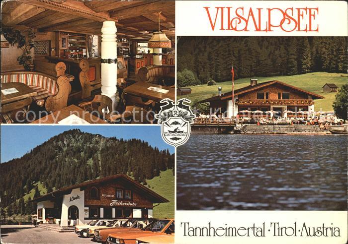 Tannheim Tirol Restaurant Fischerstube Vilsalpsee