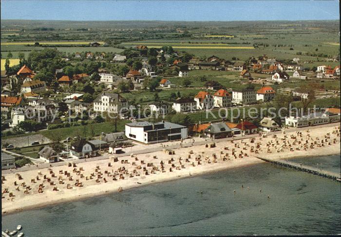 Dahme Ostseebad Fliegeraufnahme Strand