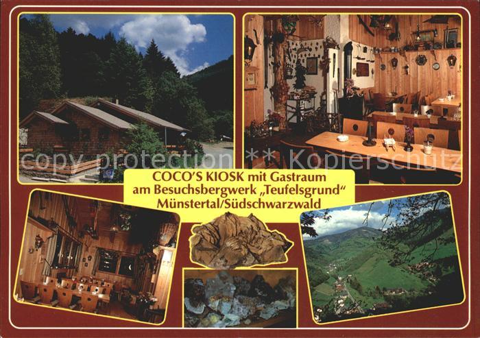 Muenstertal Schwarzwald Cocos Kiosk Gastraum Teufelsgrund