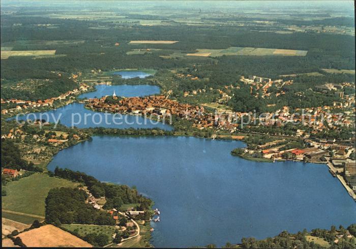 Moelln Lauenburg Fliegeraufnahme
