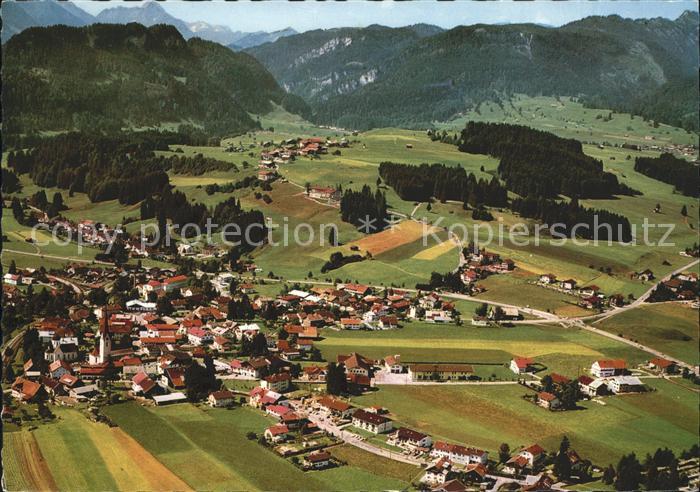 Fischen Allgaeu Widderstein Fliegeraufnahme