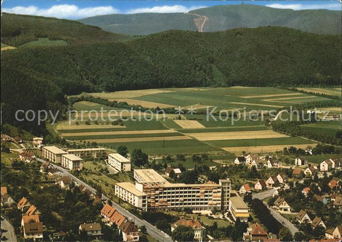 Allendorf Bad Sooden Werra Kurklinik Fliegeraufnahme