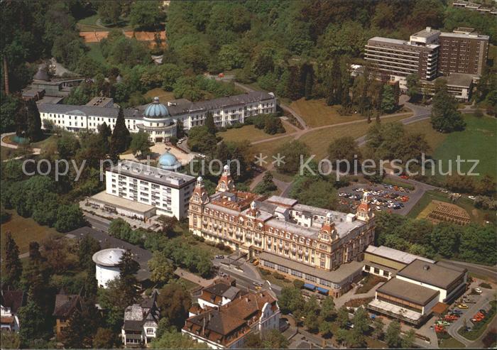 Bad Wildungen Fliegeraufnahme Fuerstenhof Badehotel Herz Kreislauf Klinik