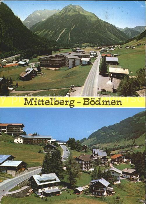 Mittelberg Vorarlberg Teilansichten