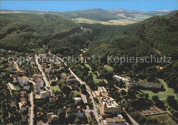 Bad Wildungen Fliegeraufnahme Kurviertel