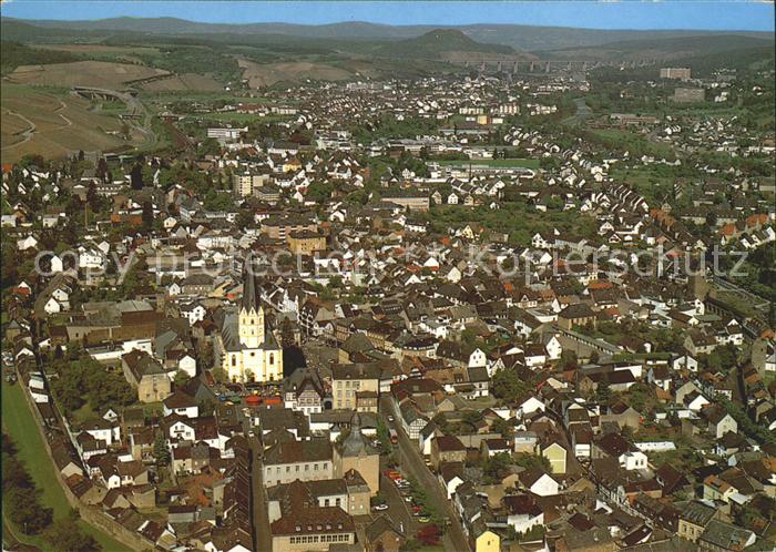 Ahrweiler Ahr Fliegeraufnahme