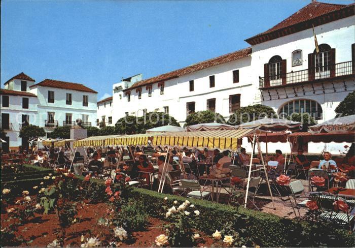 Marbella Andalucia Plaza del Ayuntamiento Terrazas
