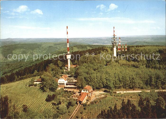 Heidelberg Neckar Koenigstuhl Berghotel Bergbahnstation Fernsehturm