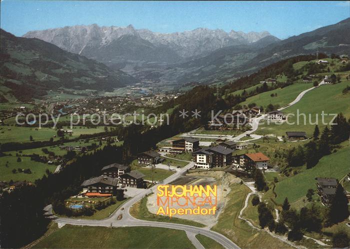 St Johann Pongau Salzburg Fliegeraufnahme
