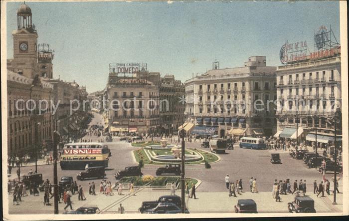 Madrid Spain Puerta del Sol