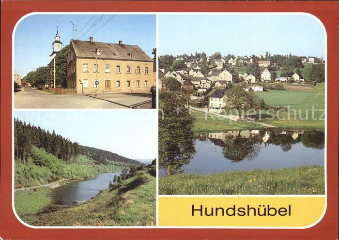 Hundshuebel Kirche Rohrbachtal Auslaeufer Talsperre