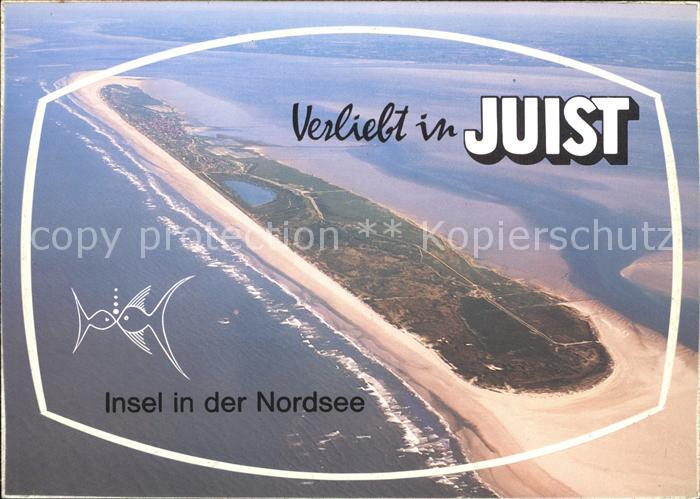 Juist Nordseebad Fliegeraufnahme