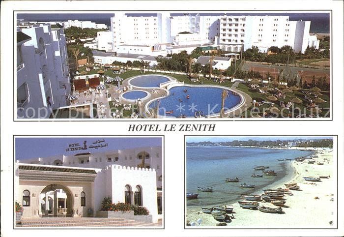 Hammamet Hotel Le Zenith Swimmingpool Strandpartie