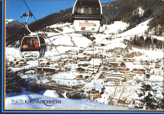 Bad Kleinkirchheim Kaernten Totalansicht Gondelbahn