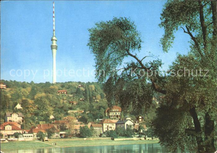 Wachwitz Fernsehturm Ortsblick