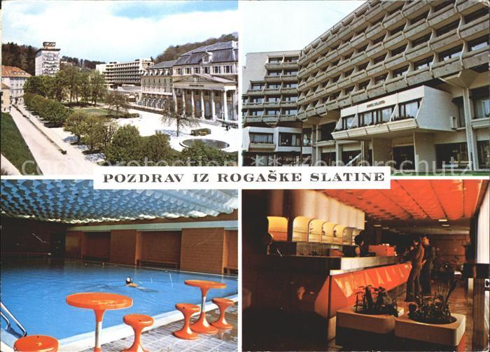 Rogaska Slatina Hotel Hallenbad Bar