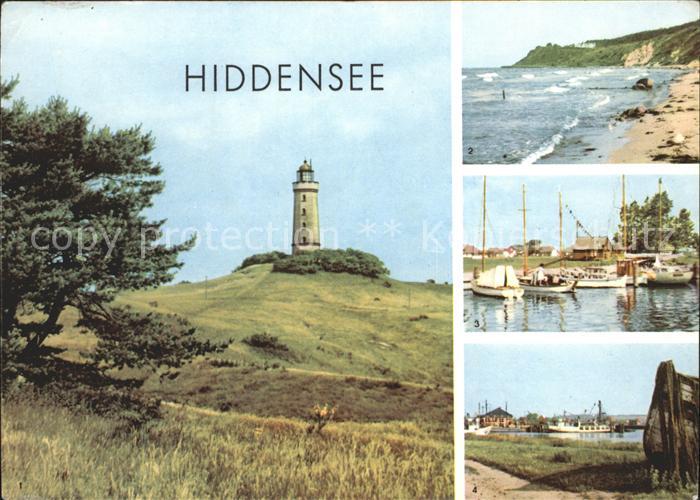 Insel Hiddensee Kloster Leuchtturm Strand Neuendorf Vitte