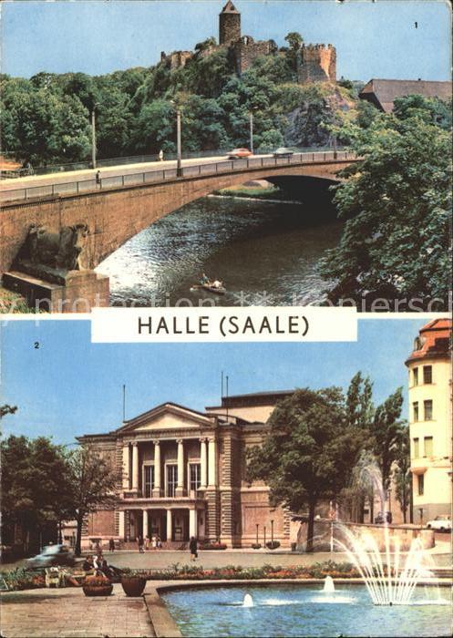 Halle Saale Burg Giebichenstein Theater des Friedens