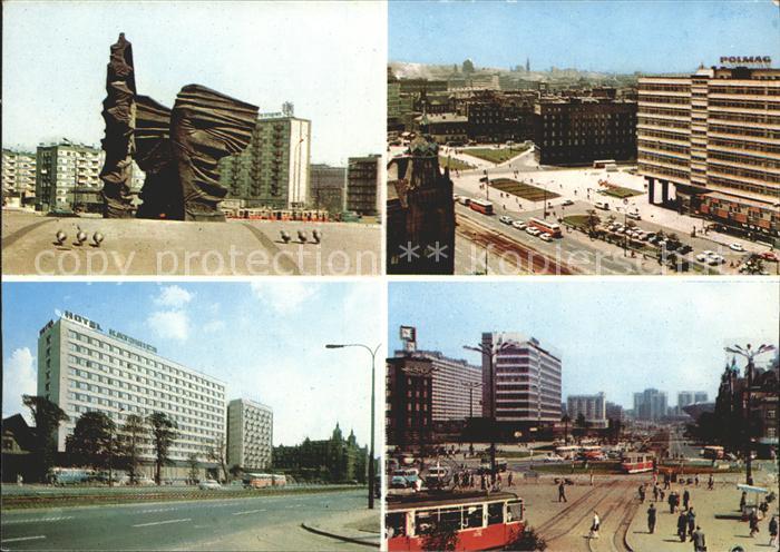 Katowice Pomnik Powstancow Slaskich Hotel Katowice Ulica Armii Czerwonej