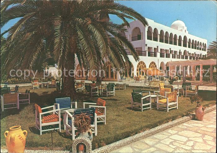Hammamet Hotel Fourati Garten