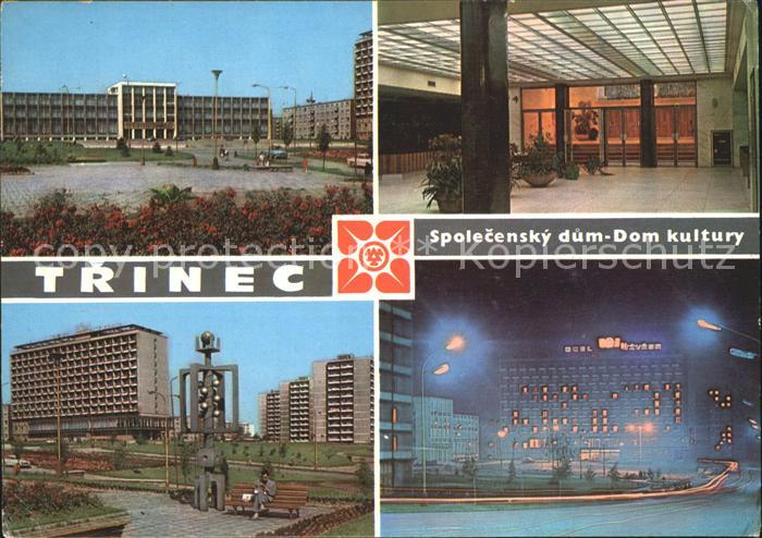 Trinec Spolecensky dum Dom kultury Prumyslove mesto s proslulymi zelezarnami ma