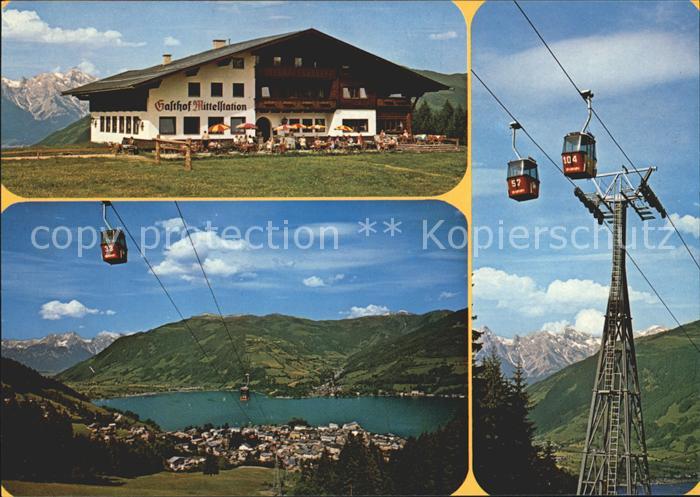 Zell See Gasthof Mittelstation mit Bergbahn
