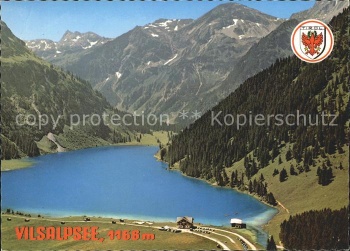 Tannheim Tirol Vilsalpsee Fliegeraufnahme