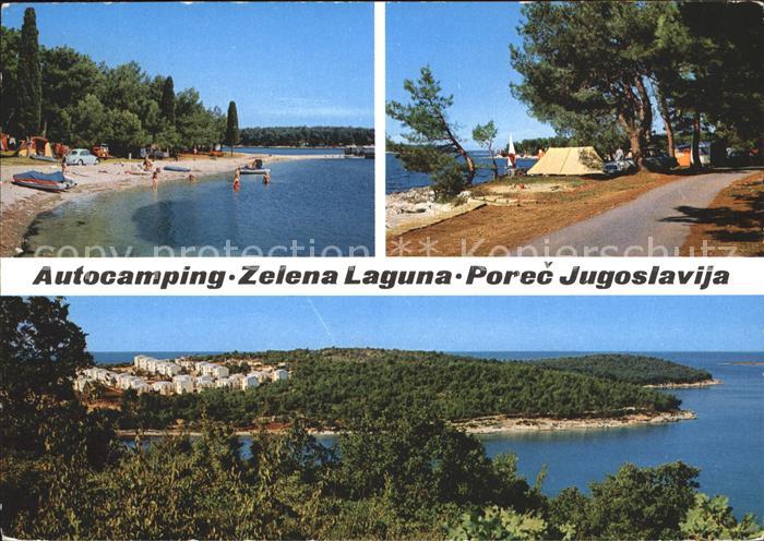 Porec Autocamping Zelena Laguna Strand