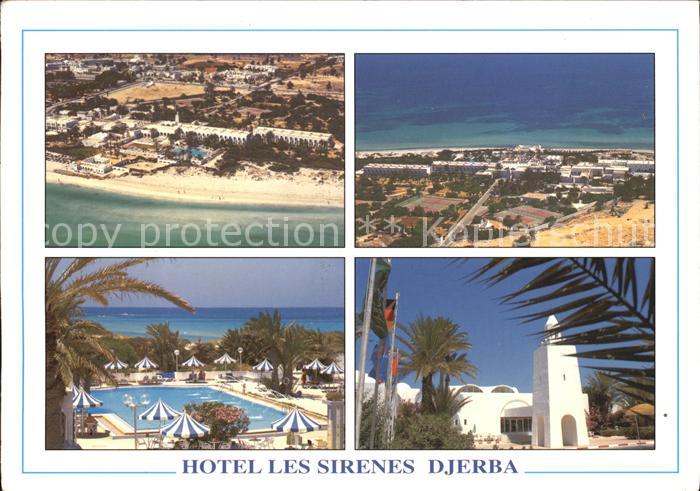 Djerba Hotel Les Sirenes Fliegeraufnahme Swimmingpool