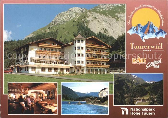 Kals Grossglockner TaurerwirtT Nationalpark Gasthof Schwimmbad Gastraum