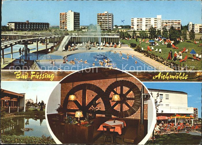 Bad Fuessing Restaurant Aichmuehle Gaststube Johannesbad Swimmingpool