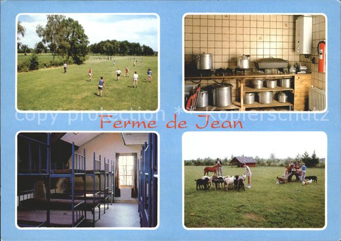 Heeze Kampeerboerderij Ferme de Jean Spielplatz Kueche Schlafraum Schafe