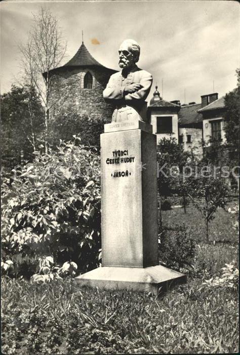 Havlickuv Brod Nemecky Brod Pomnik Bedricha Smetany od J Pelikana zbudovany z pr