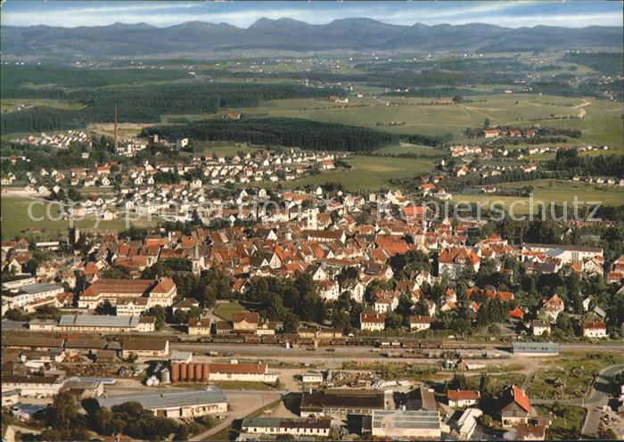 Wangen Allgaeu Fliegeraufnahme
