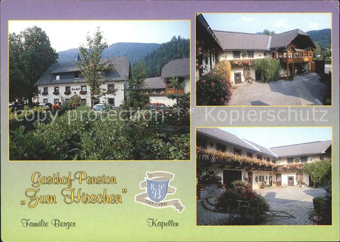Kapellen Steiermark Gasthof Pension Zum Hirschen