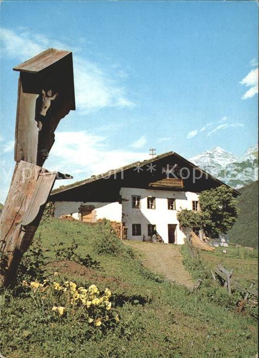 Tirol Region Alm Wegekreuz