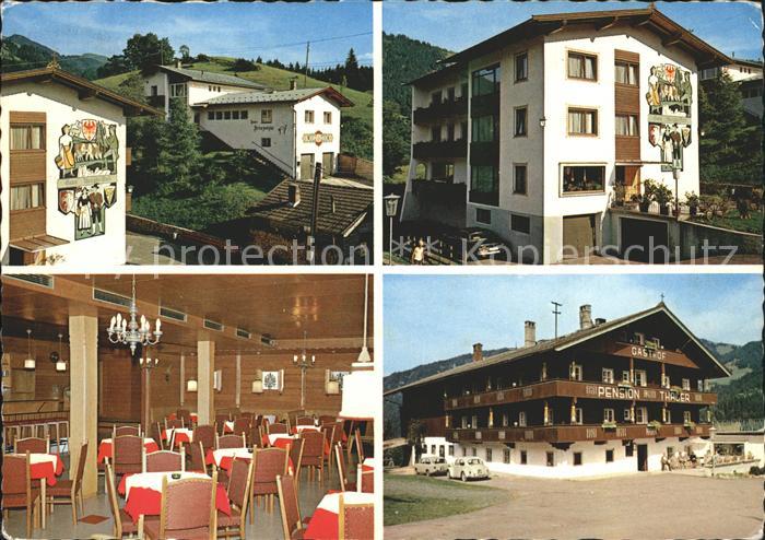 Wildschoenau Tirol Gasthof Pension und Autotaxi Thaler Gastraum