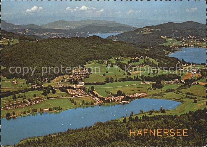 Keutschach See Feriendorf Hafnersee Fliegeraufnahme