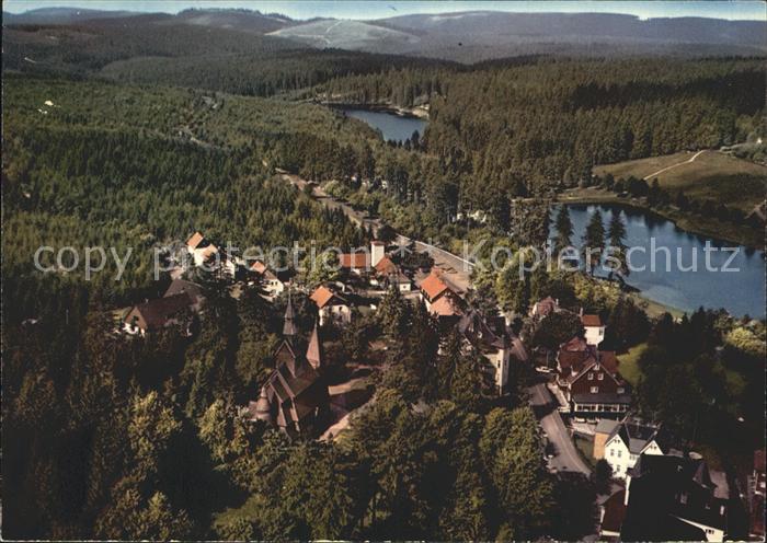 Hahnenklee-Bockswiese Harz Fliegeraufnahme