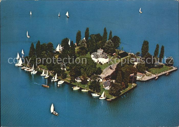 Insel Wilhelmstein im Steinhuder Meer Fliegeraufnahme