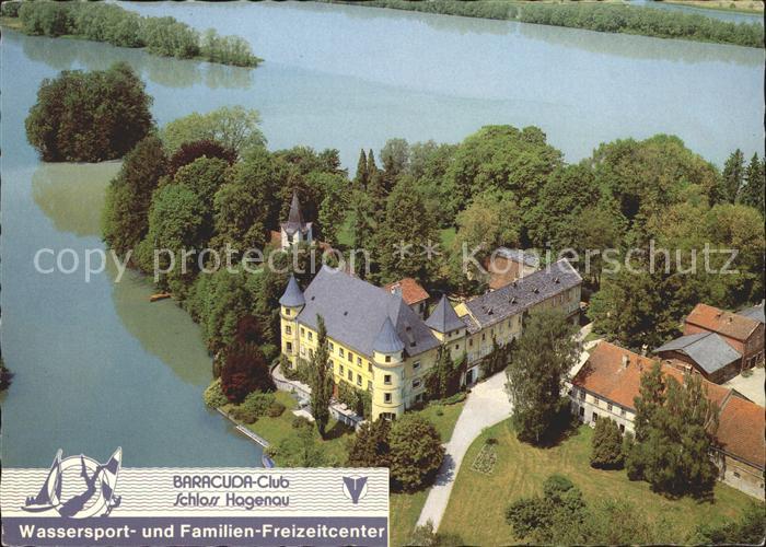 St Peter Braunau Schloss Hagenau Barracuda Club Fliegeraufnahme