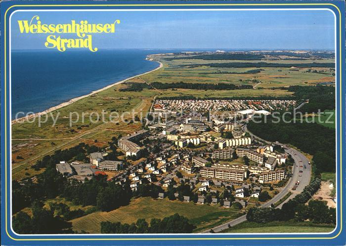 Weissenhaeuser Strand Fliegeraufnahme