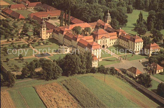 FULDA Hessen Schloss Fasanerie Adolphseck Fliegeraufnahme