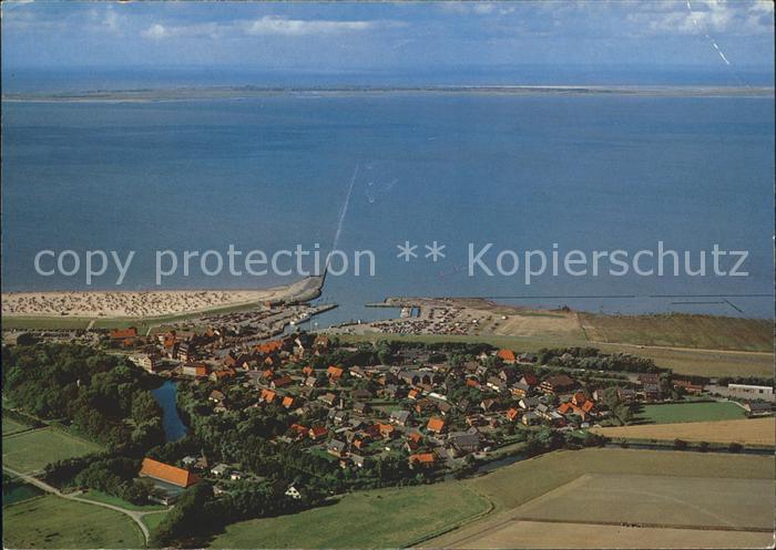 Neuharlingersiel Fliegeraufnahme