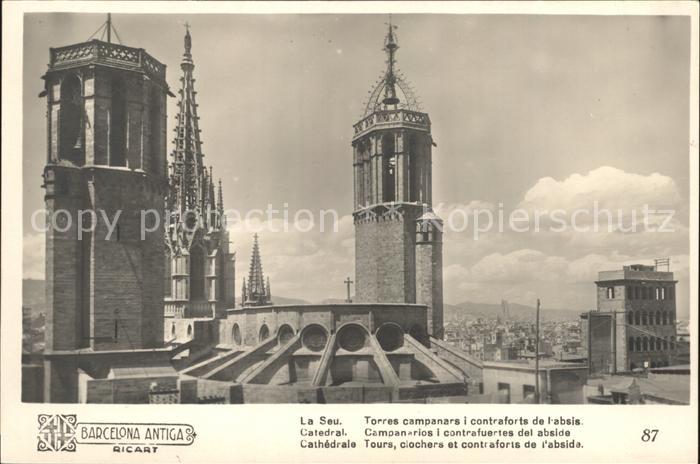 Barcelona Cataluna Cathedrale
