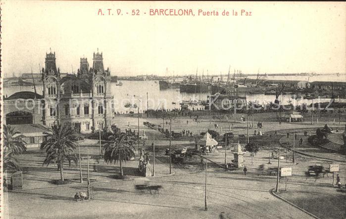 Barcelona Cataluna Puerta de la Paz
