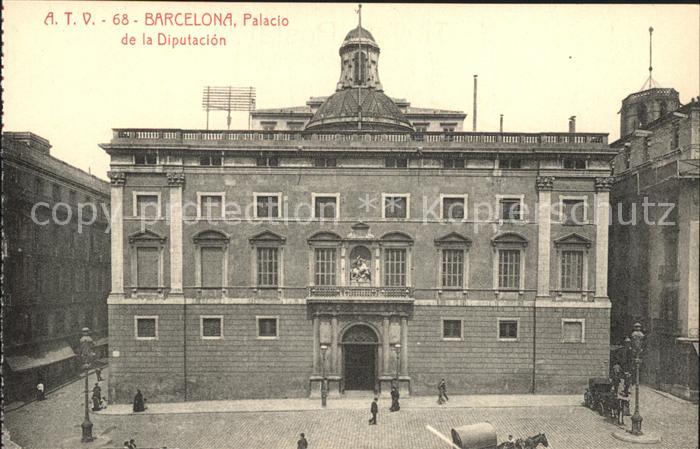 Barcelona Cataluna Palacio Diputacion